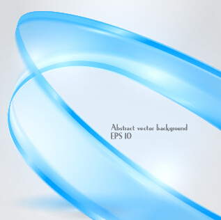 fond de vecteur dynamique transparent blue ribbon