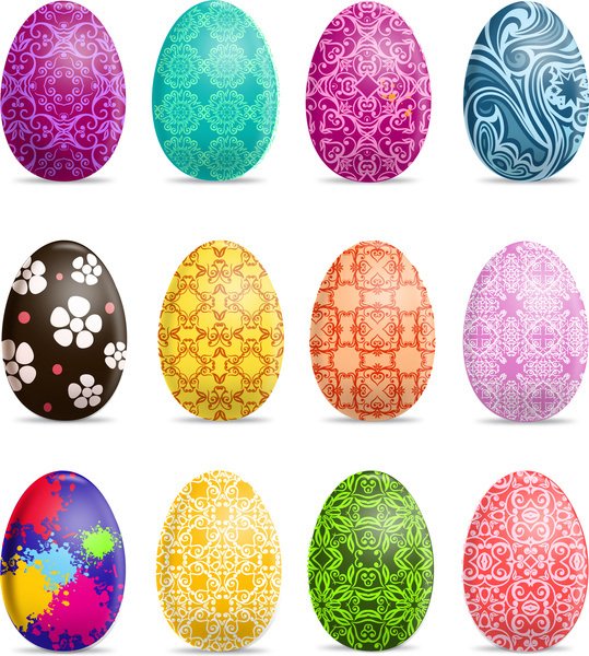 colección de huevos de Pascua