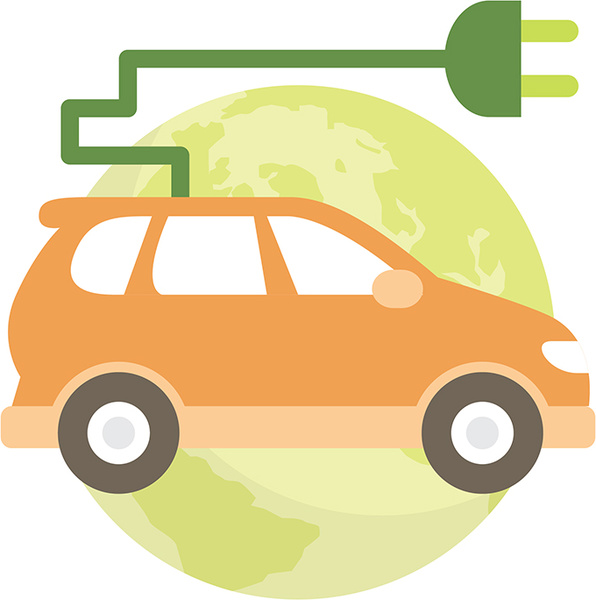 экологично электрических автомобилей