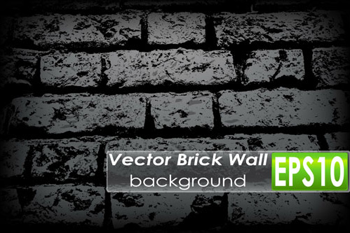 Elementos de Brick Wall background vector