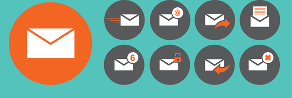 e-Mail-Icons set