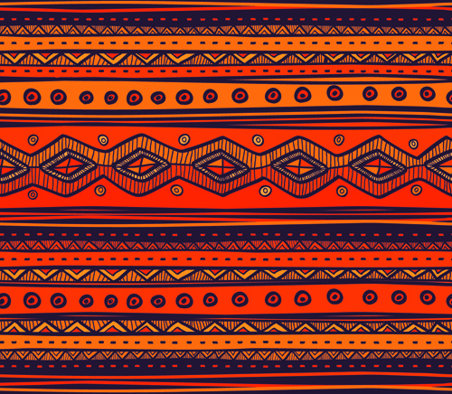 Ethnic Style Tribal Patterns Graphics Vector