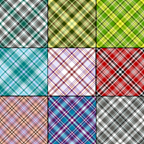 Fabric Of Cross Pattern Design Vector