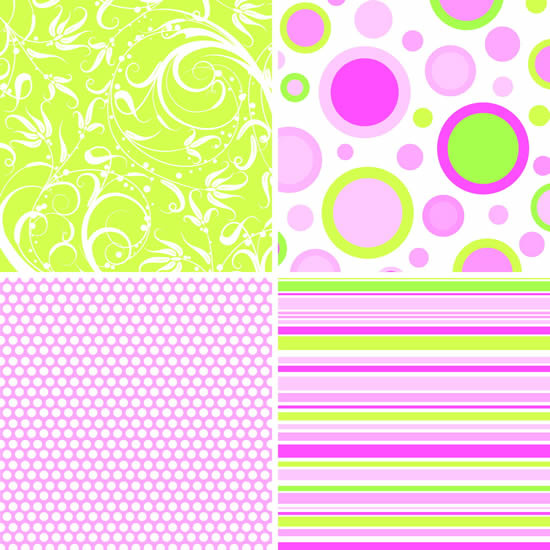 Fabric Printing Pattern Background Vector Graphics
