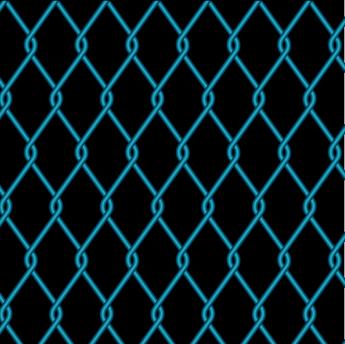 Valla de alambre de metal de gráfica de vector background