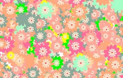 latar belakang warna-warni bunga