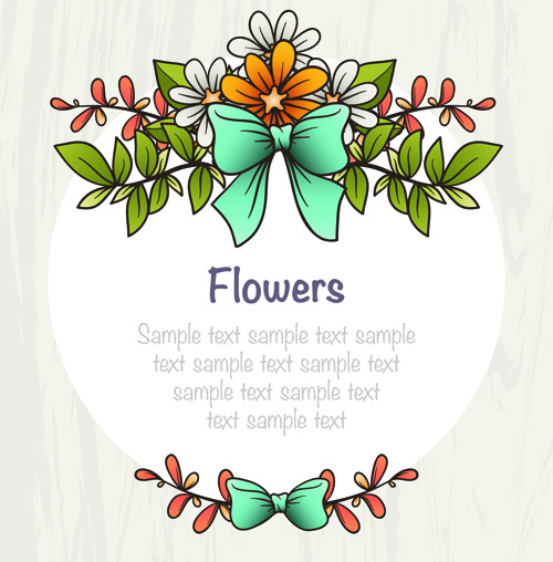 Flower Decor Illustration Vector