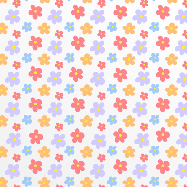 花パターン背景