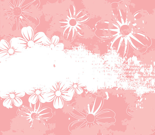 immagine vettoriale di fiore texture