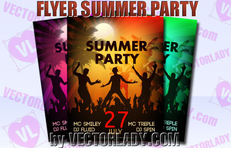 Fiesta de verano Flyer