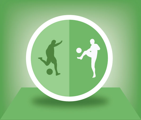 ícone de futebol