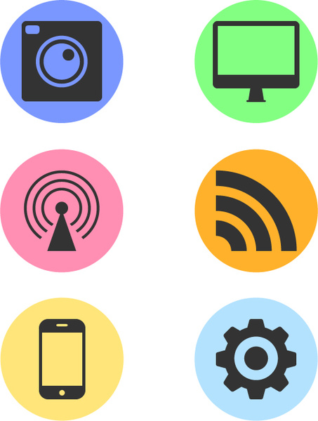 kostenlose Glyphe Web icons