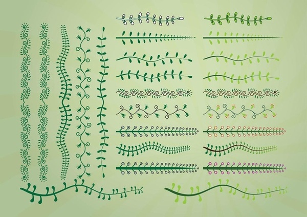 ücretsiz bitki vektörel çizimler