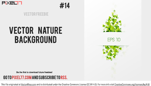 Free vector Nature background
