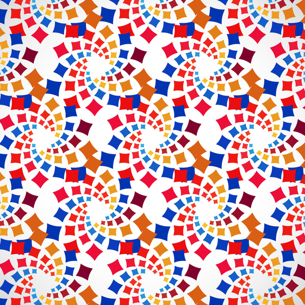 pola geometris mulus bergaya modern kreatif tekstur mengulang latar belakang warna-warni