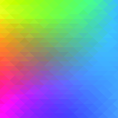 forme geometriche colorate sfocato sullo sfondo vettoriale