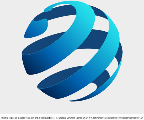 conceito do logotipo de globo