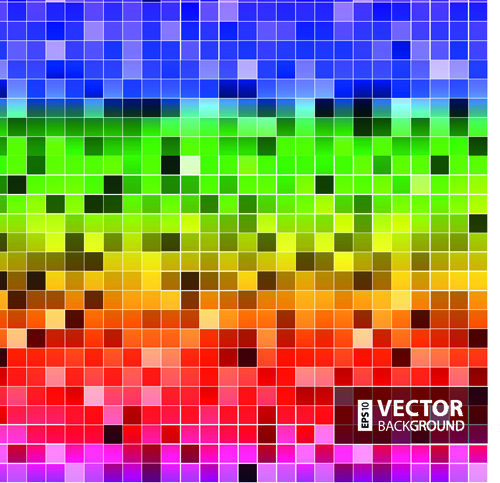lucido colore mosaico sfondo grafica vettoriale