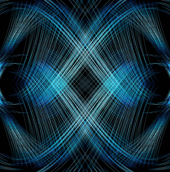 Glowing Lines Wave background