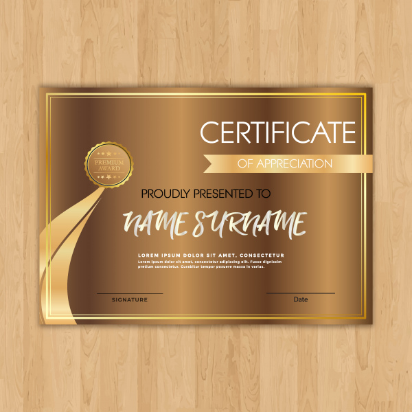 certificado oro