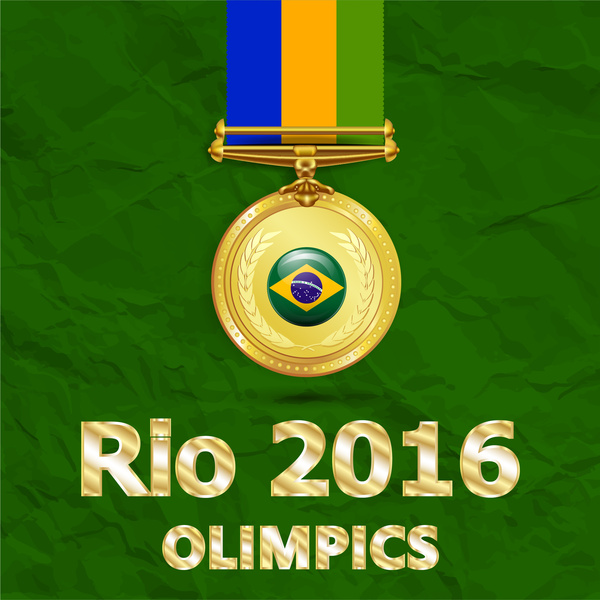 Gold Medaille Olympische Rio 2016