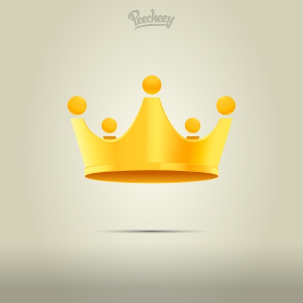 Golden crown ikon