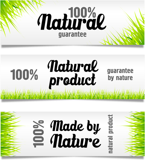 Green Grass With Sale Banner Vector