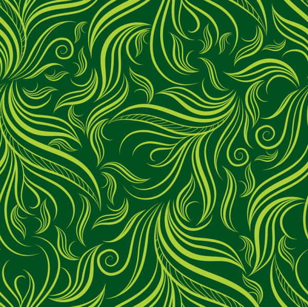 daun hijau latar belakang vektor
