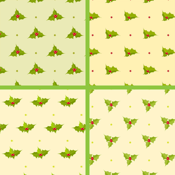 padrão de folha verde
