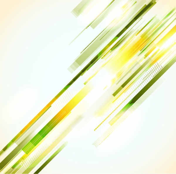 garis-garis hijau abstrak latar belakang vektor