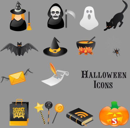 iconos de Halloween