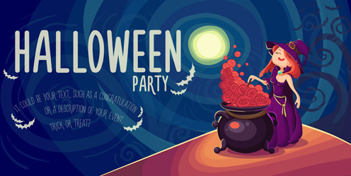 Halloween festa cartaz projeto criativo vector