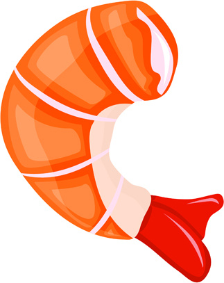 Hand Drawn Seafood Vectors Graphics 9