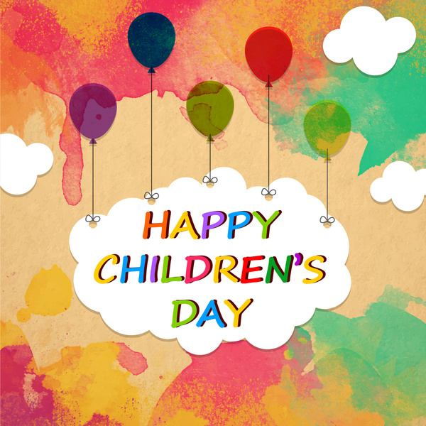 glückliche Kinder Tag Hintergrund