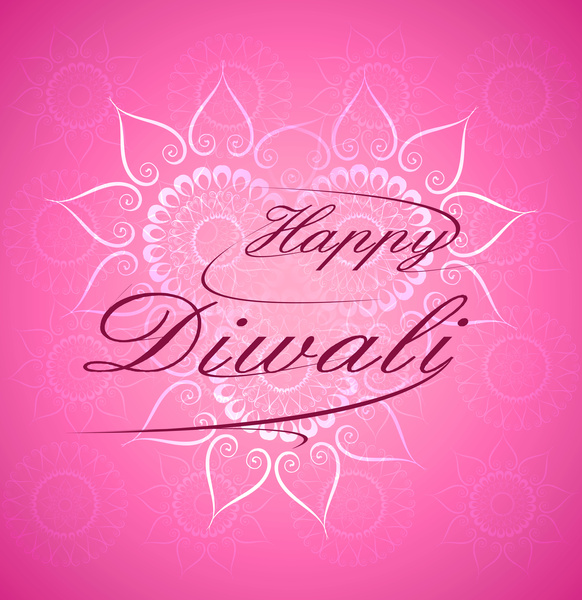 Happy Diwali schöne Karte Vektor Hintergrund