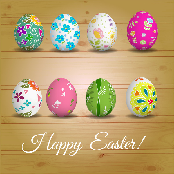 Mutlu Paskalya yumurta dekor koleksiyonları