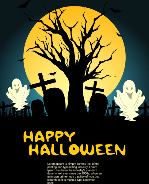 happy Halloween-Hintergrund