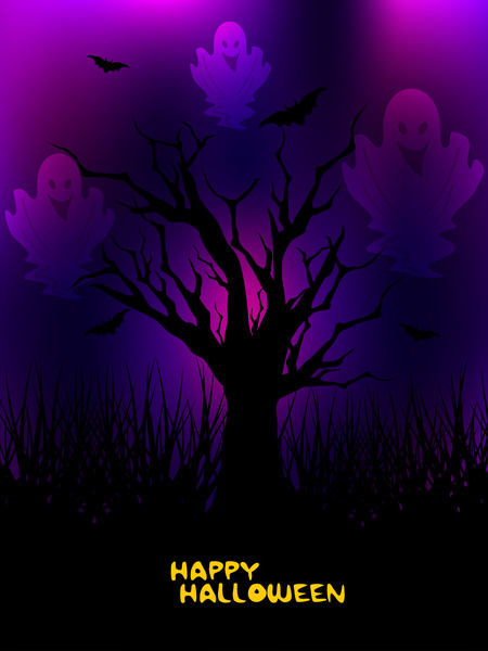 happy Halloween-Hintergrund