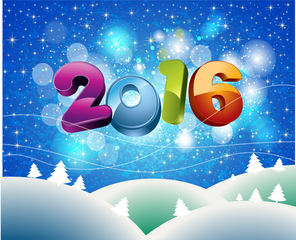 سنة جديدة سعيدة 2016