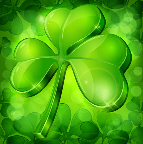 glücklich St. Patricks Tag Vektor-Satz