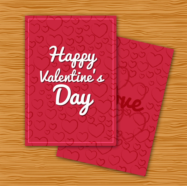 tarjeta de San Valentín feliz día
