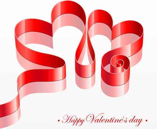 thẻ ngày valentine hạnh phúc thiết kế phần tử vectơ