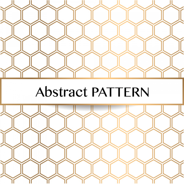 patrón abstracto hexagonal