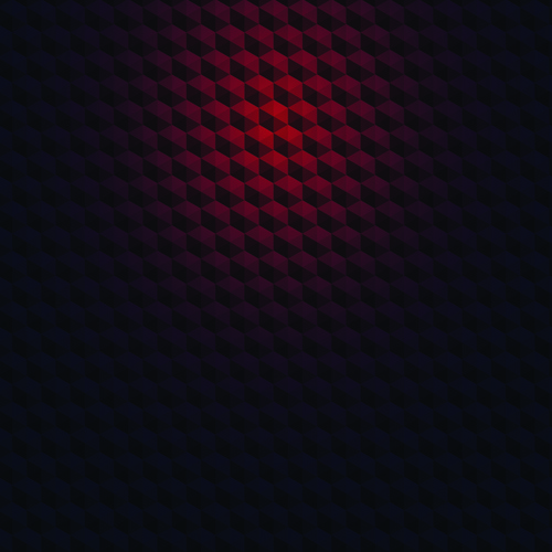 Hexagon Embossment Shiny Background Vector
