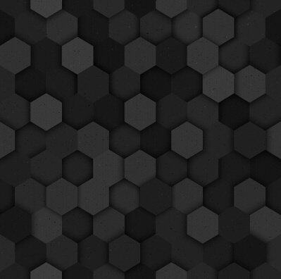 Hexagon Layered Seamless Pattern Vector