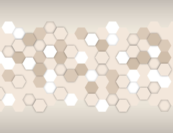 Hexagon Network Background