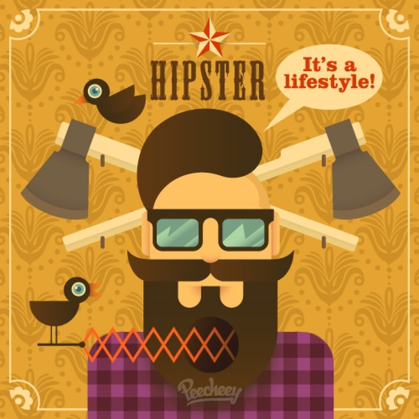 Hipster-Stil