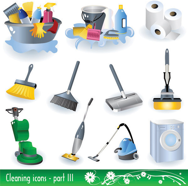 Icon Cleaning Supplies Vectorvector Iconfree Vector Free Download