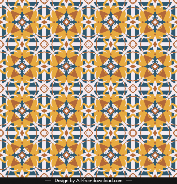 Illusive Muster Vorlage klassische symmetrische Konstruktion wiederholen