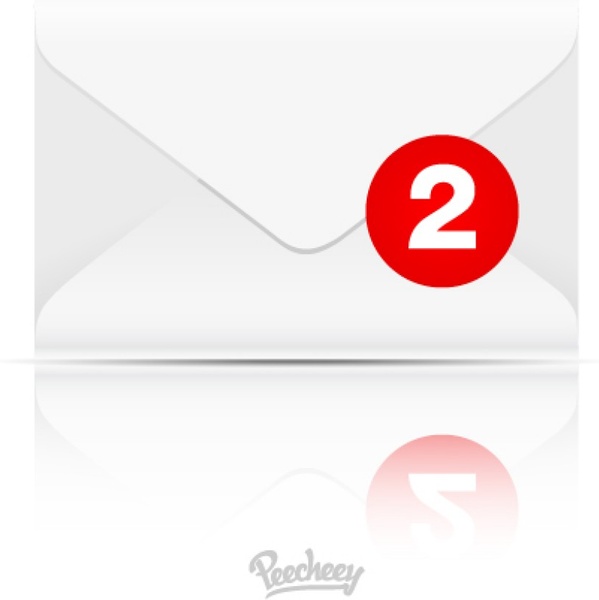 Posteingang-Symbol-Darstellung